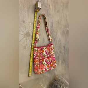 VERA BRADLEY Mailbag Crossbody Purse Hipster - Lilli Bell Pink
